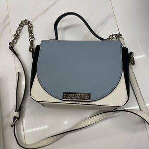 Steve Madden Blue and White Women's Bag